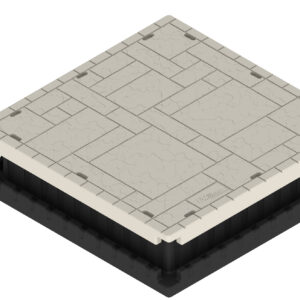 60″ X 60″ DOCK SECTION W/ FLOAT